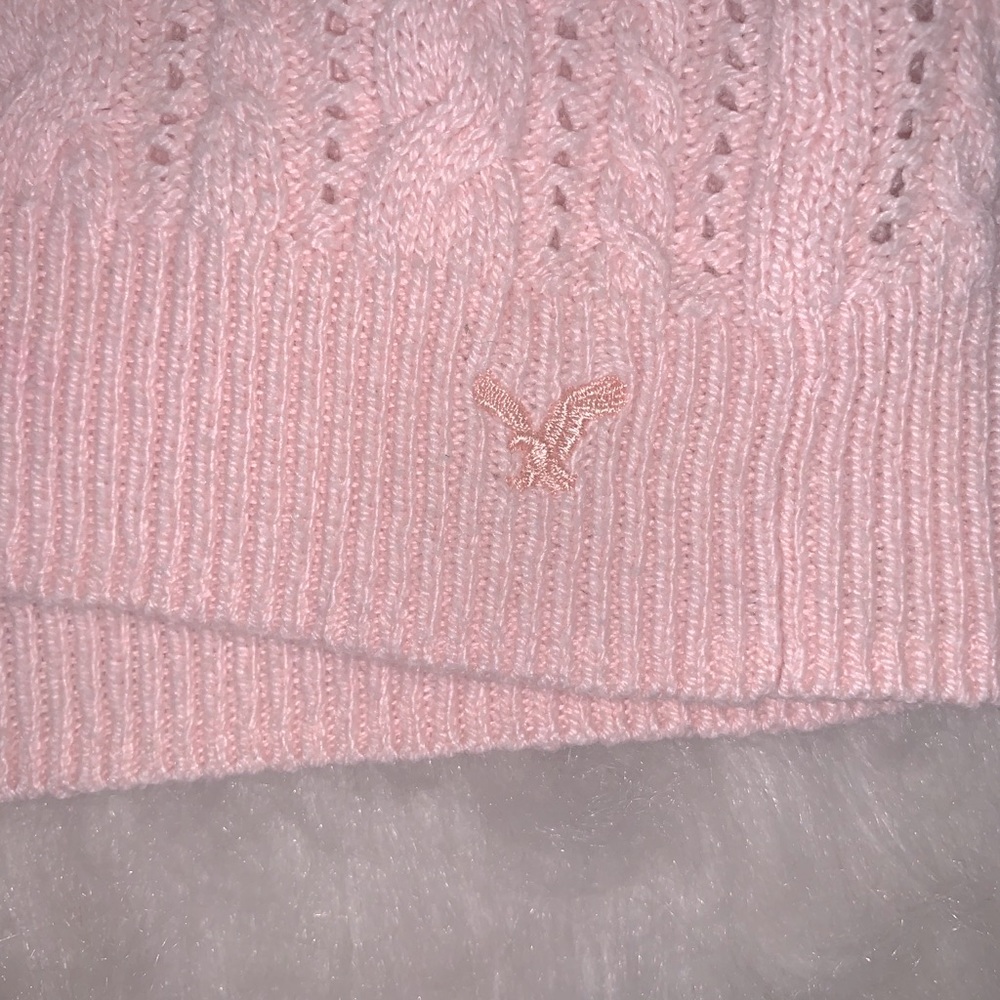 American Eagle Outfitters Baby Pink Knit Sweater - Picture 4 of 5